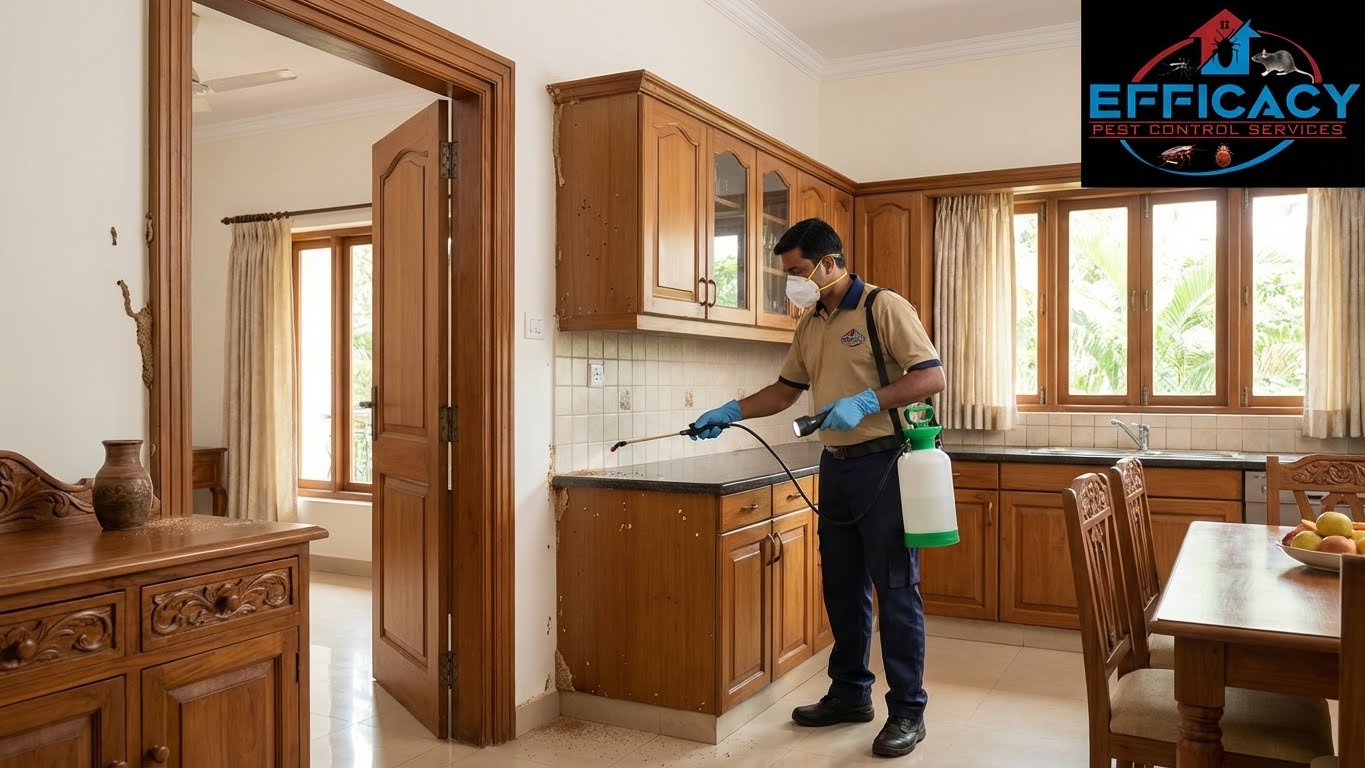 Best Termite Control Services in Goa by Efficacy Pest Control